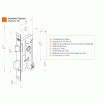 Fechadura Externa 803/11 Inox